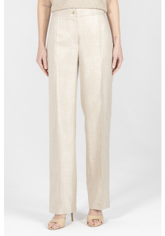 Biznesowe spodnie w kolorze beżowym