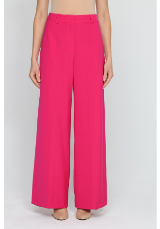  Elegant magenta trousers with wide legs