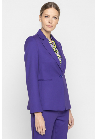 Purple suit jacket