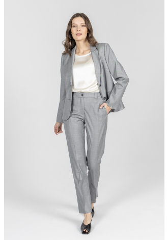 Szara krótka marynarka