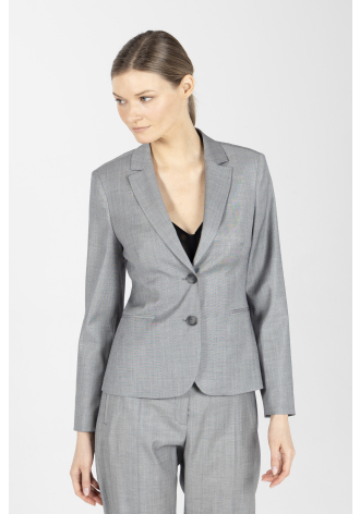 Szara krótka marynarka