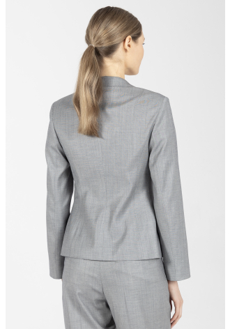 Szara krótka marynarka