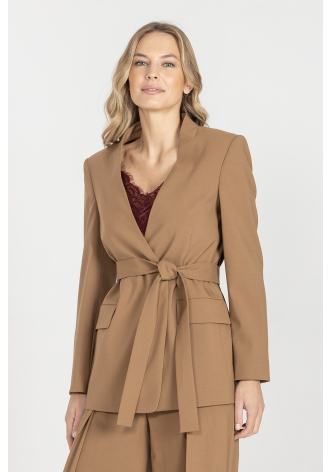 Kamelhaarfarbener Blazer