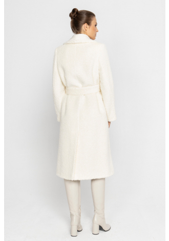 Elegant ecru coat 