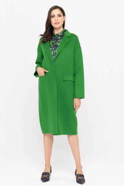 Zielony płaszcz