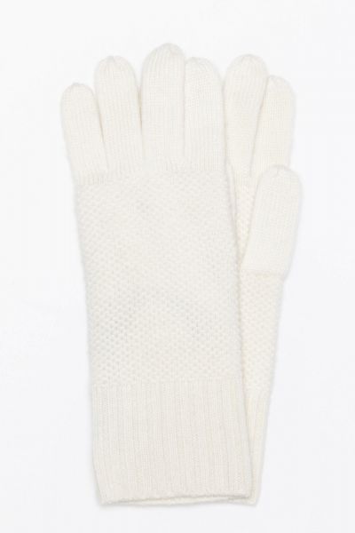 Elegant cream gloves