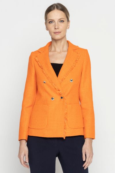 Orange “chanel” jacket
