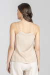 Beżowy elegancki top