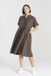 Brown loose dress
