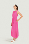 Pink dress with small sleeves