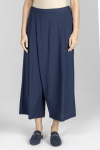 Luźne spodnie w kolorze granatowym