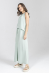 Długa spódnica w kolorze mięty