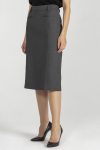 Szara klasyczna spódnica 