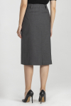 Szara klasyczna spódnica 
