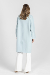 Płaszcz typu oversize w kolorze pastelowej mięty 