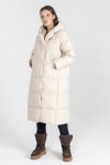 Lange Daunenjacke