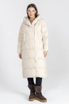 Lange Daunenjacke
