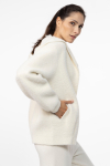 Ecru knitted jacket