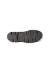 Black moccasins with a thick sole