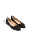  Classic black flat shoes 