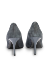 Classic grey suede stilettos 