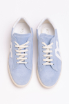 Blue sneakers with DC logo