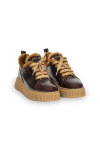 ORO: Brązowe sneakersy