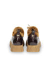ORO: Brązowe sneakersy