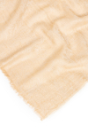 Chusta z lekkiego kaszmiru w kolorze beżowym