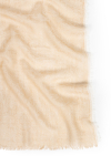Chusta z lekkiego kaszmiru w kolorze beżowym