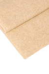 Classic beige cashmere scarf