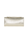 Goldfarbene steife Clutch