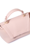 Pink trapezoid bag