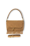 Camel bag with tassels