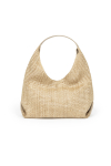 Torba z rafii w kolorze beżowym
