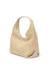 Torba z rafii w kolorze beżowym