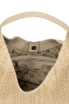 Torba z rafii w kolorze beżowym