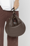 Soft large brown handbag