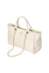 Cream elegant handbag