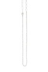 White cultured pearl necklace