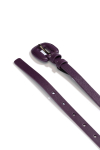 Thin purple belt