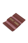 Portfel z kolorze burgundowym