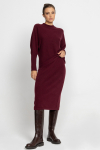 Maroon jumper with dolman sleeves 