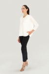 Elegant classic ecru cardigan