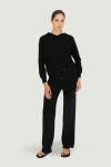 Lightweight black sweatshirt