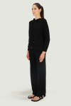 Lightweight black sweatshirt