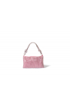 Soft pink evening bag
