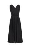 Elegant black evening dress