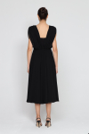 Elegant black evening dress