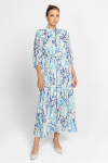  Airy dress with an elegant printed design 